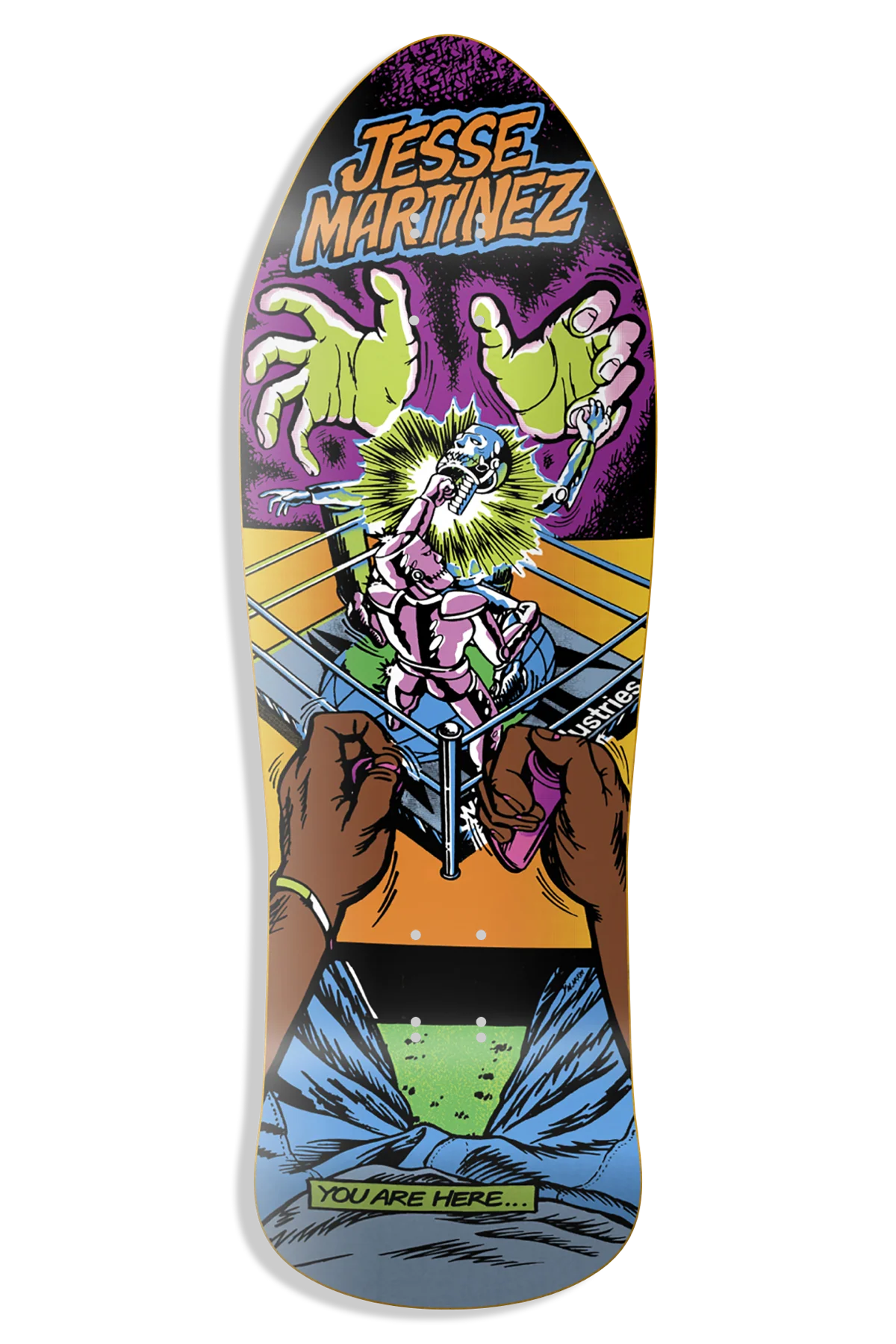 WORLD INDUSTRIES - Jesse Martinez Rock'em Sock'em Reissue- 10.126