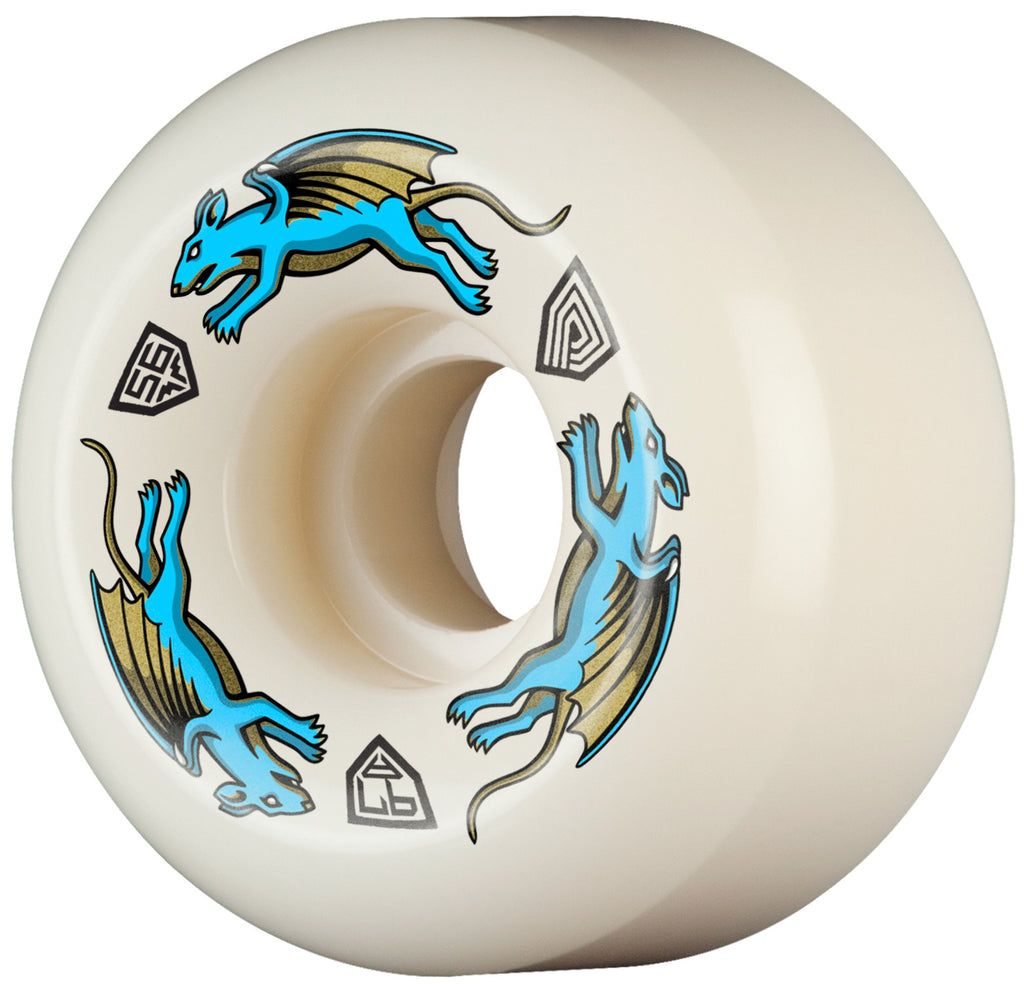 POWELL PERALTA - 54mm  Dragon Nano Rats Formula BLUE AV6 97A