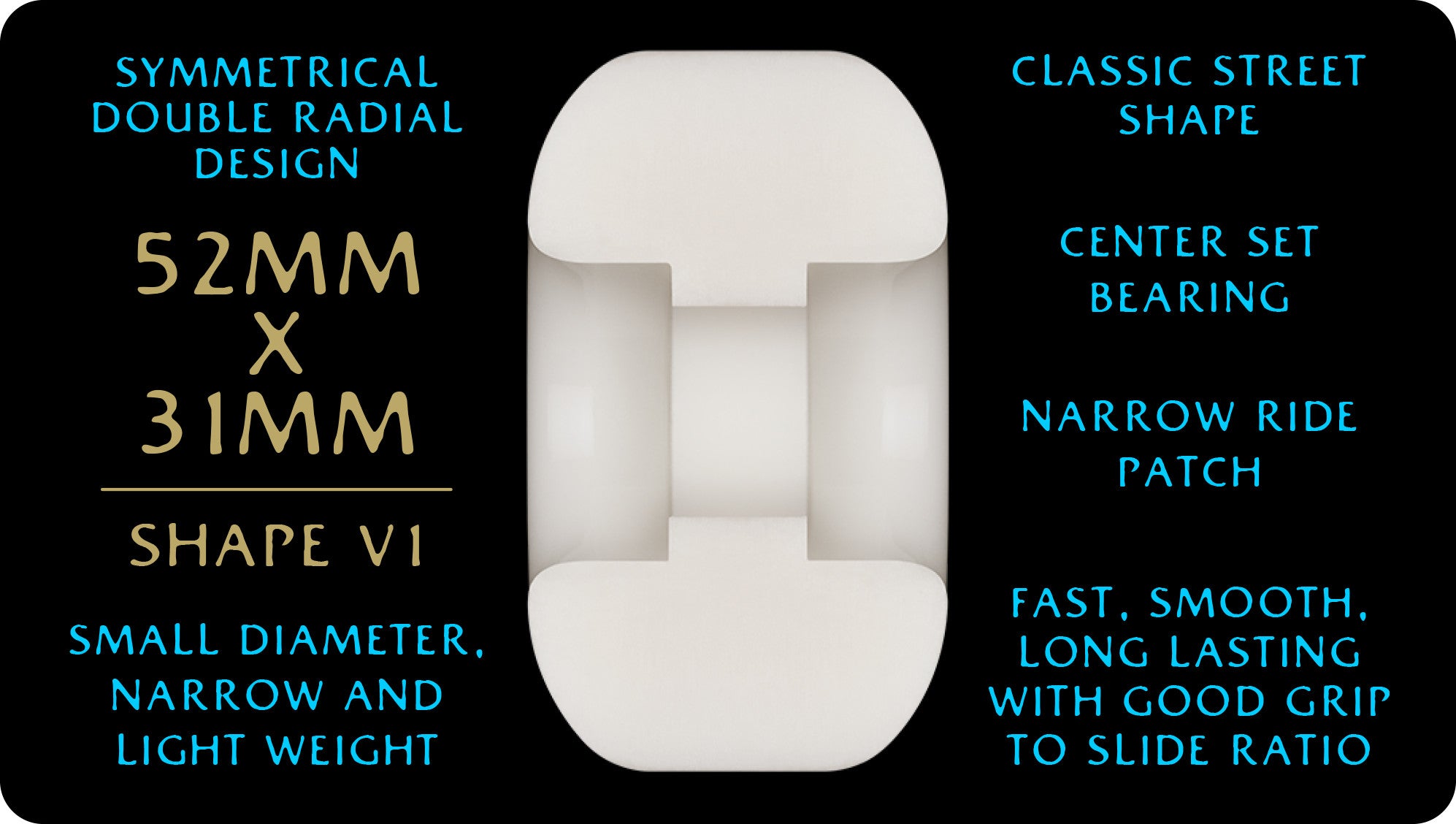 POWELL PERALTA - 52mm Zach Dolling Pro Dragon Formula V1 97A