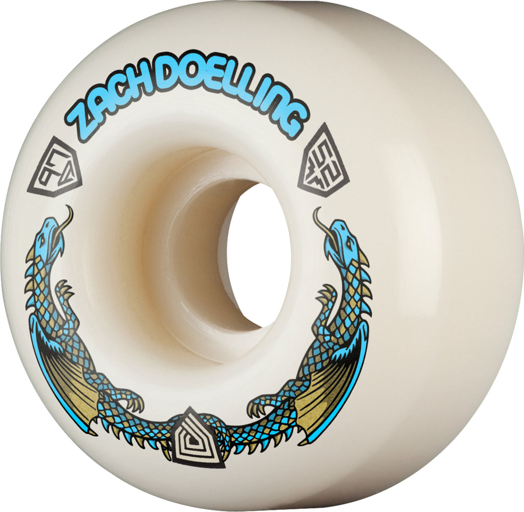 POWELL PERALTA - 52mm Zach Dolling Pro Dragon Formula V1 97A