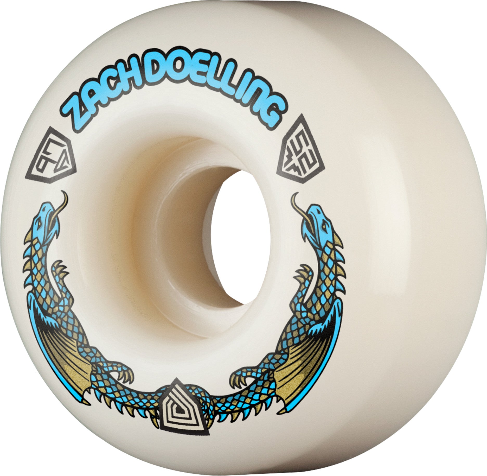 POWELL PERALTA - 52mm Zach Dolling Pro Dragon Formula V1 97A