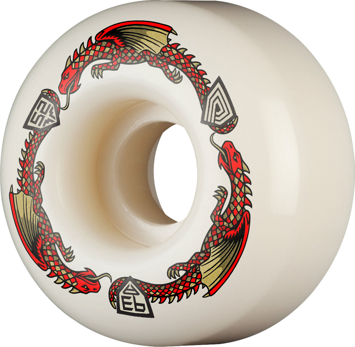 POWELL PERALTA - 52mm Dragon Formula V1 RED 93A