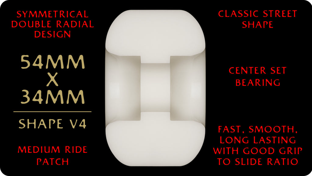 POWELL PERALTA - 54mm Dragon Formula Red V4 93A