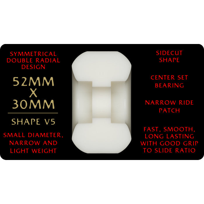 POWELL PERALTA - 52mm Dragon Formula V5 Red 93A