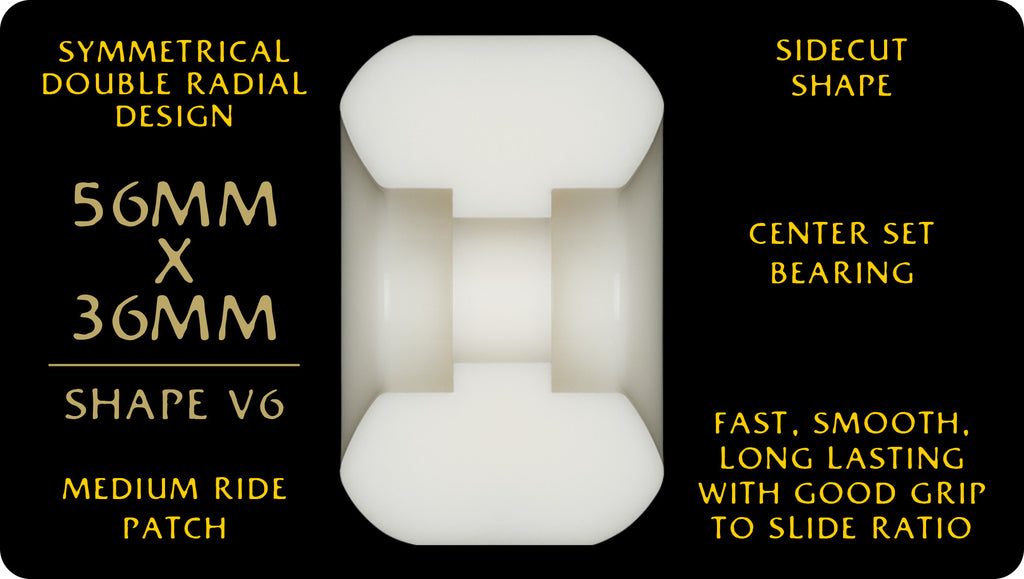 POWELL PERALTA - 56mm Mike Vallely Pro Dragon Formula V6 95a