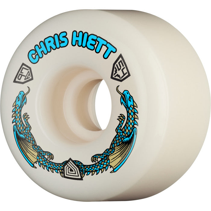 POWELL PERALTA - 54mm Chris Hiett Dragon Formula BLUE V7 97A