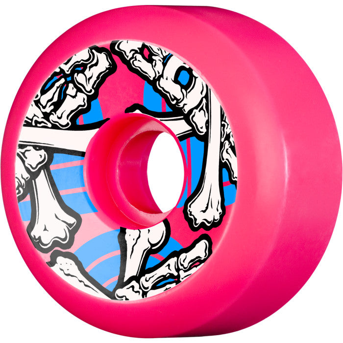 POWELL PERALTA - 64mm Cross Bones Pink 97a