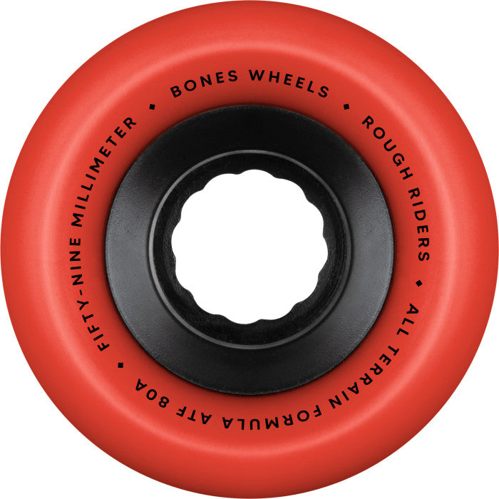 BONES - 59mm ATF Rough Riders Red 80a