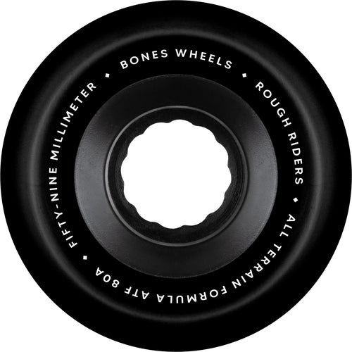 BONES - 59mm ATF Rough Riders Black 80a