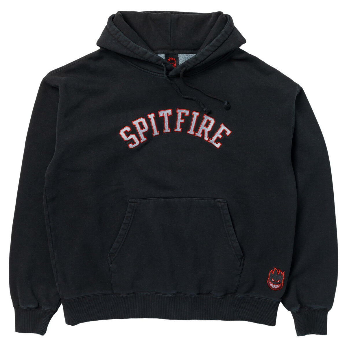 SPITFIRE - Lil Bighead Hoodie Black Vintage Wash