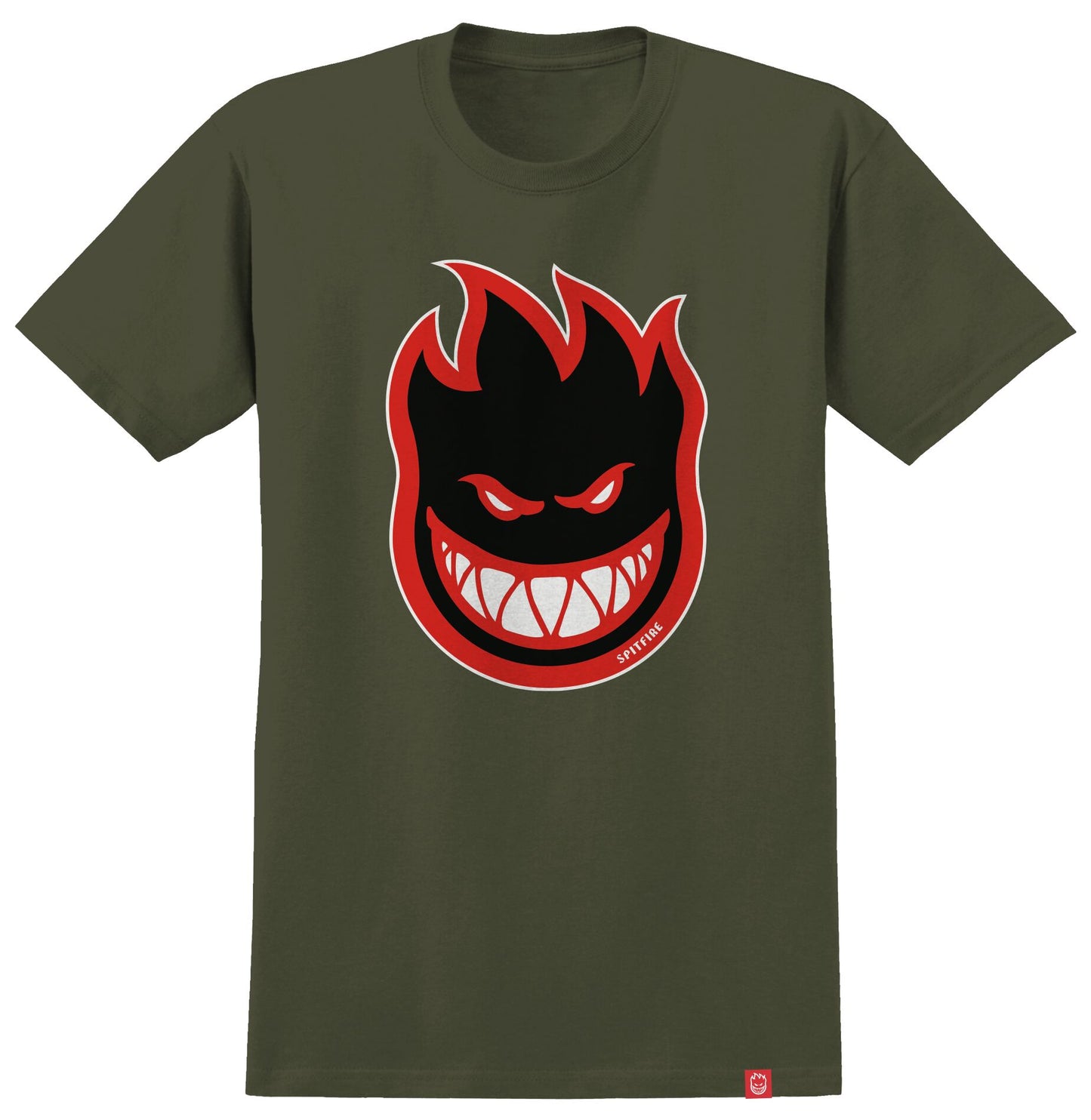 SPITFIRE - Bighead Fill Tee Military Green