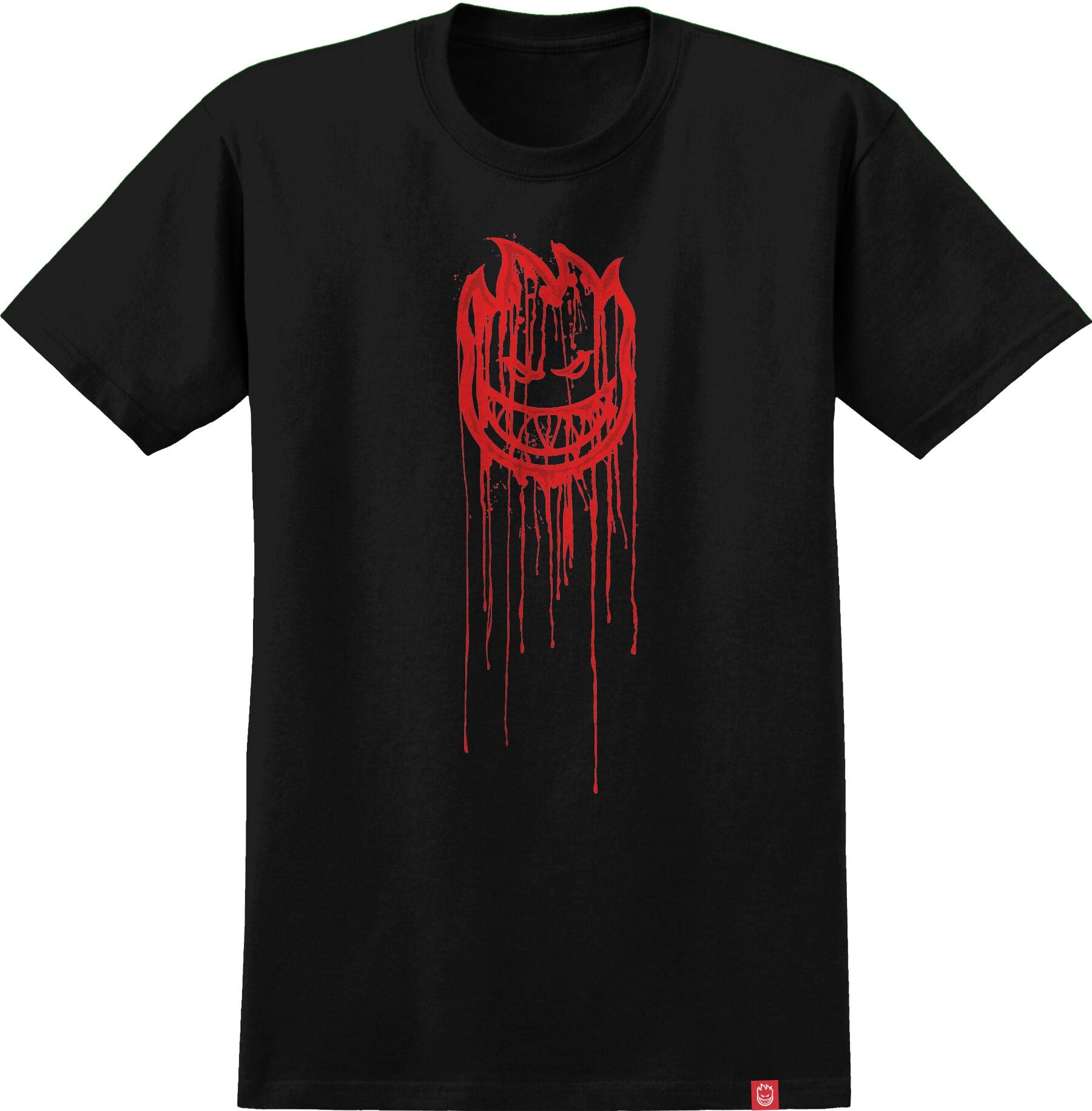SPITFIRE - Bighead Dripper Tee Black