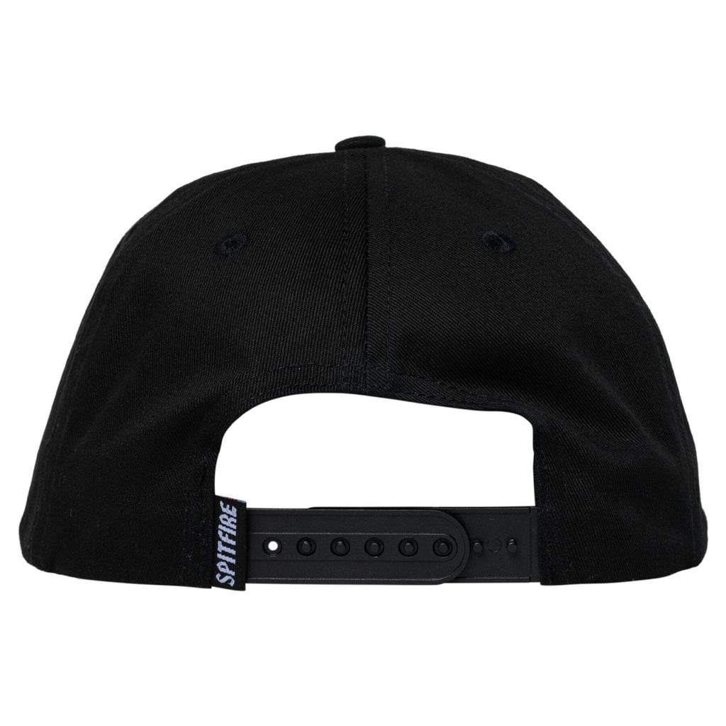 SPITFIRE - Bighead Fill Snapback Black/Orange/Red