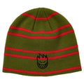 SPITFIRE - Bighead Skully Beanie Olive/Red/Black