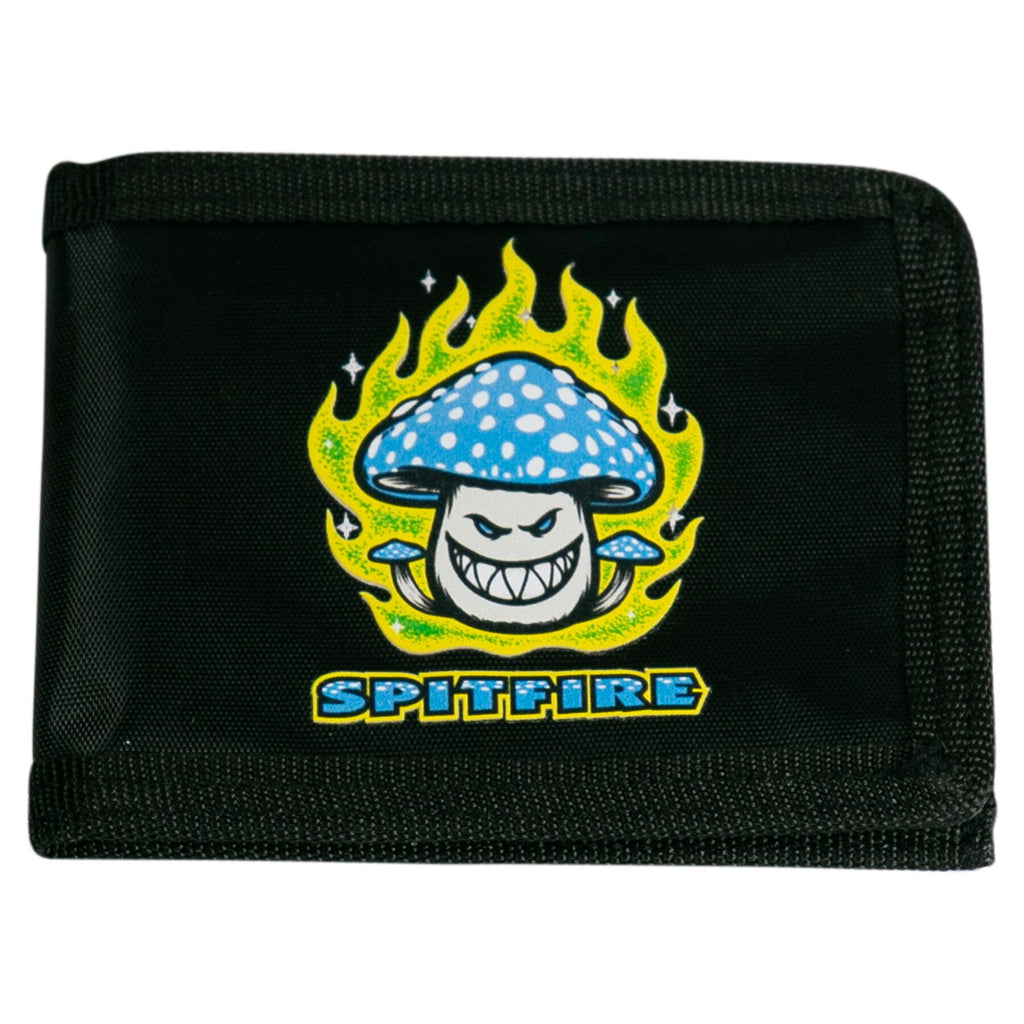 SPITFIRE - Mushroom Bighead Wallet Black/Yellow