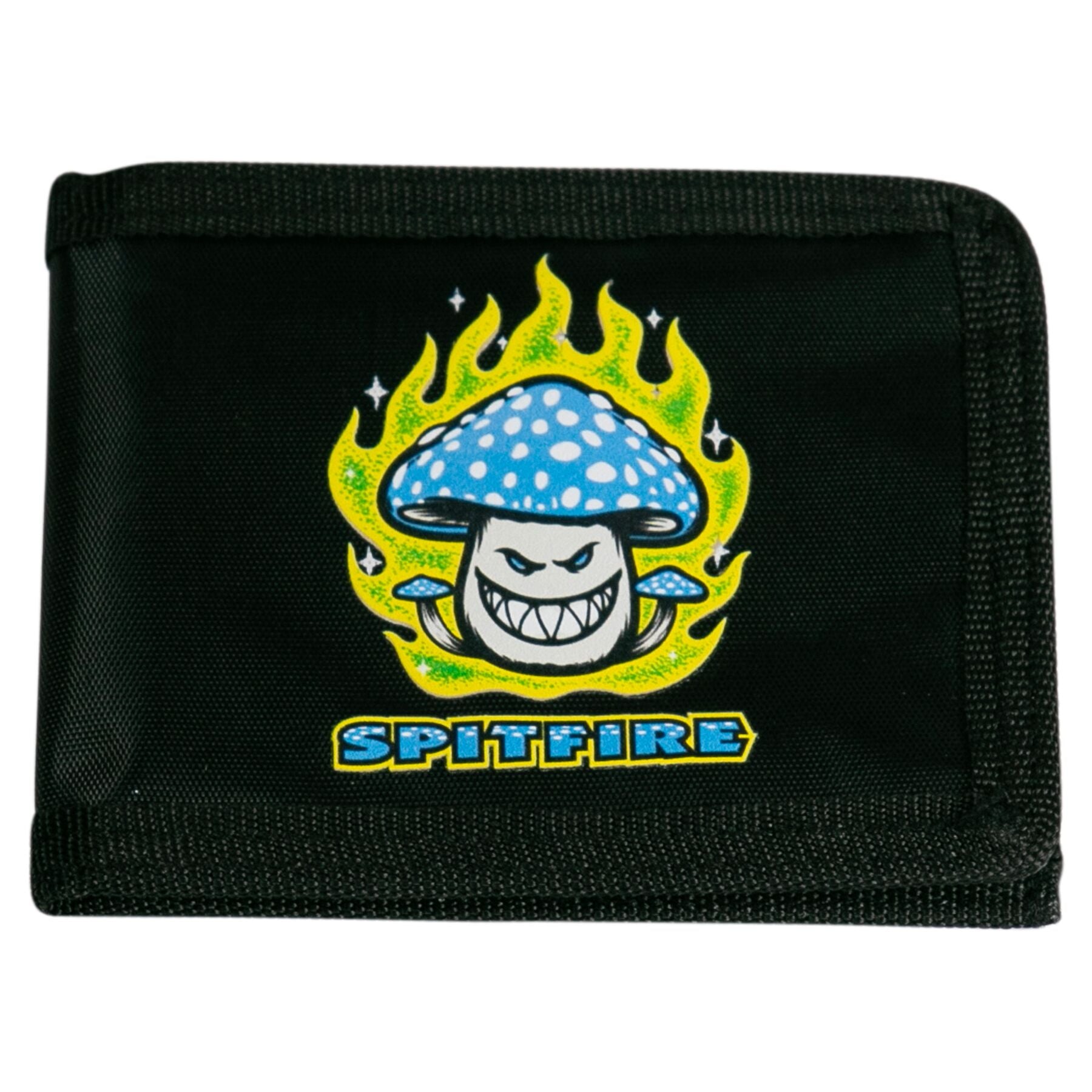 SPITFIRE - Mushroom Bighead Wallet Black/Yellow