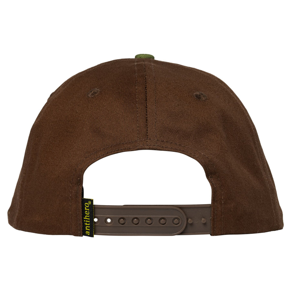 ANTIHERO - Basic Eagle Snapback Cap Brown/Gold