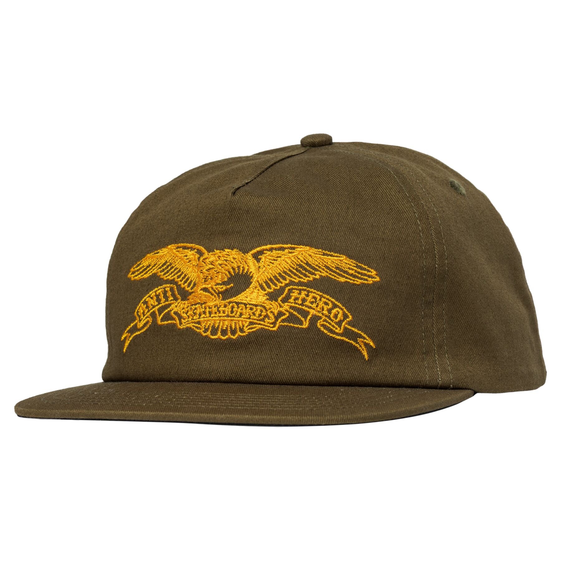 ANTIHERO - Basic Eagle Snapback Cap Brown/Orange