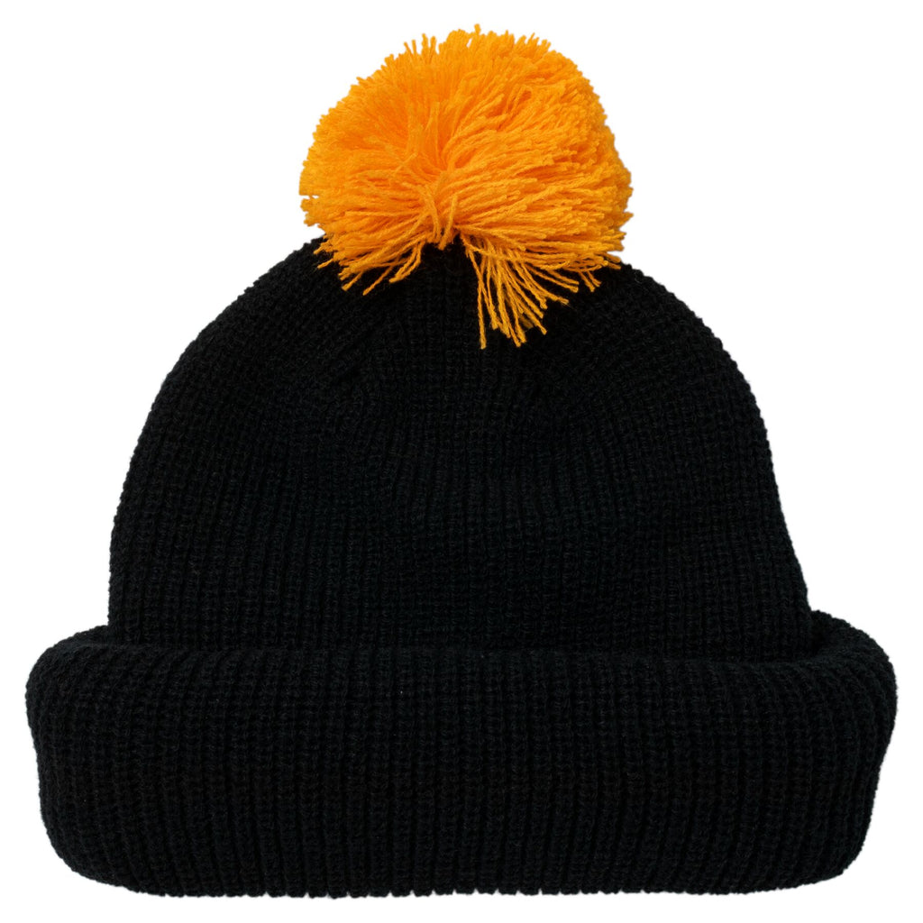 ANTIHERO - Full Face Pomski Beanie Black/Orange