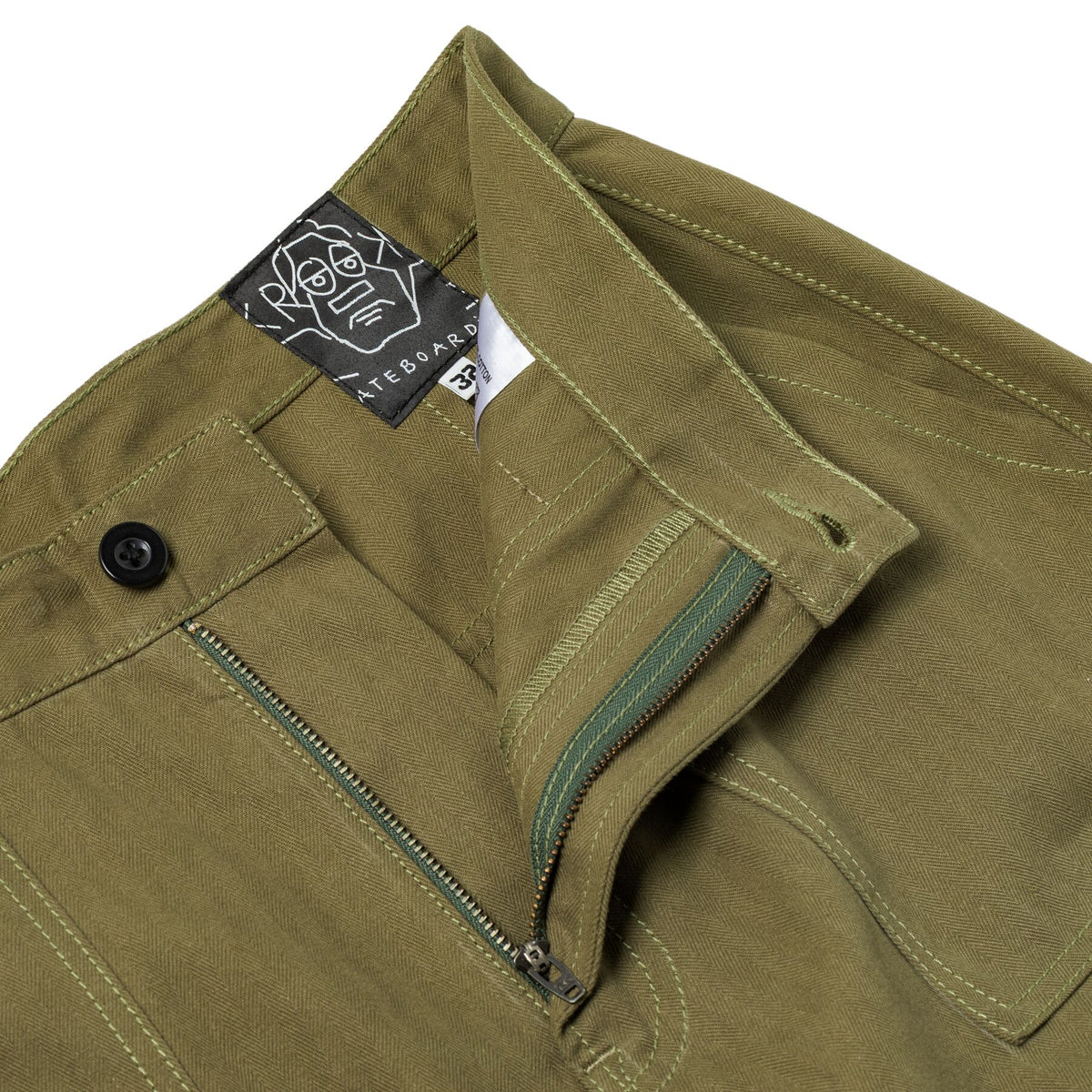 KROOKED - Eyes Fatigue Pants Olive