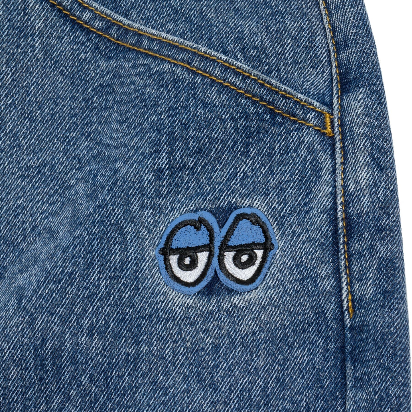 KROOKED - Eyes Denim Pants