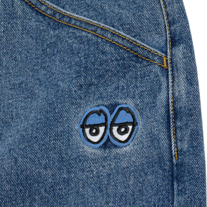 KROOKED - Eyes Denim Pants