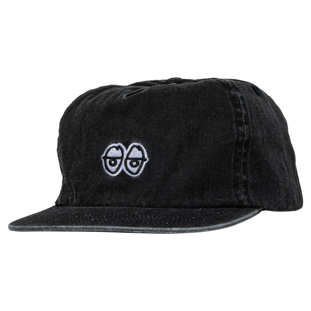 KROOKED - Eyes Snapback Washed Black