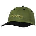 KROOKED - Brush Skript Strapback Olive/Black