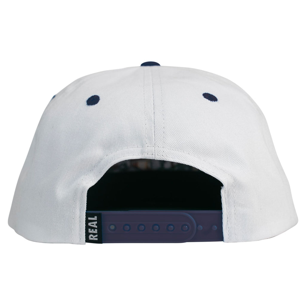 REAL - SFC Snapback Cap White/Navy