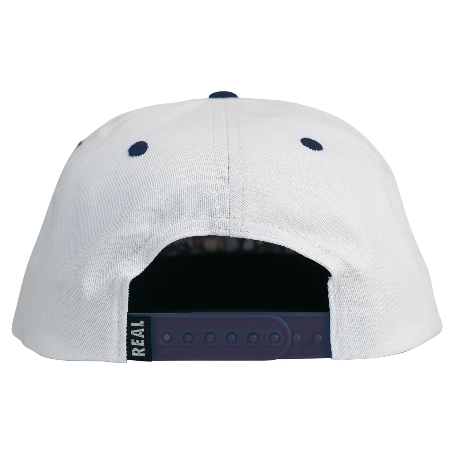 REAL - SFC Snapback Cap White/Navy