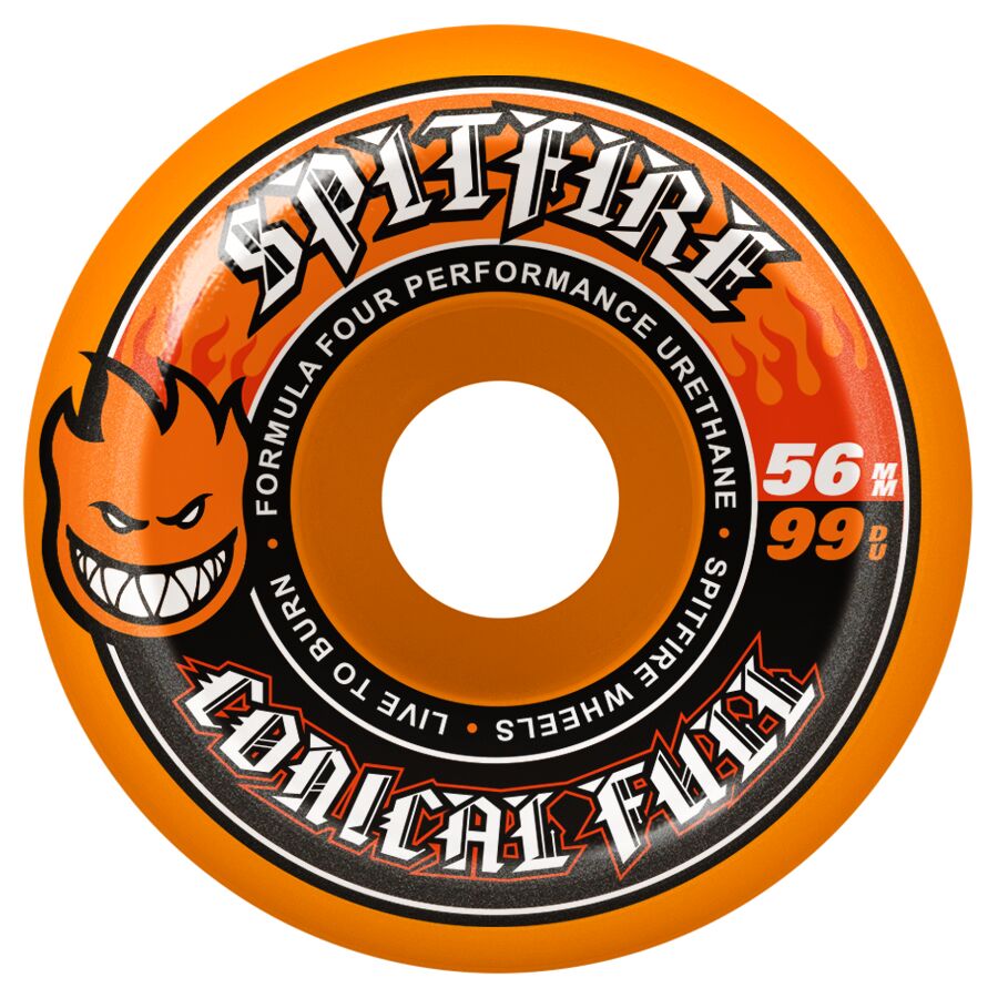 SPITFIRE - 56mm F4 Conical Full Orange 99a