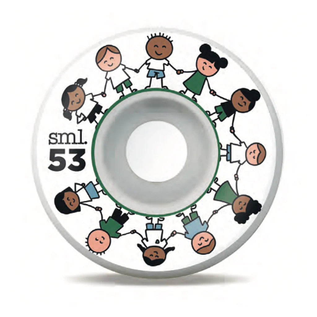 SML WHEELS - 53mm Small World Cruiser Wheels 78a