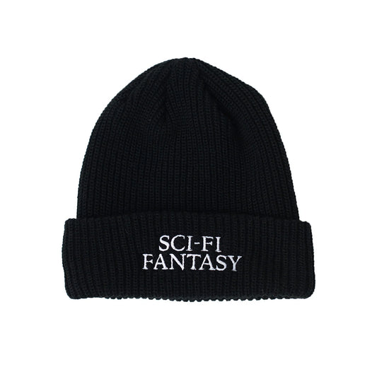 SCI-FI FANTASY - Logo Beanie Black