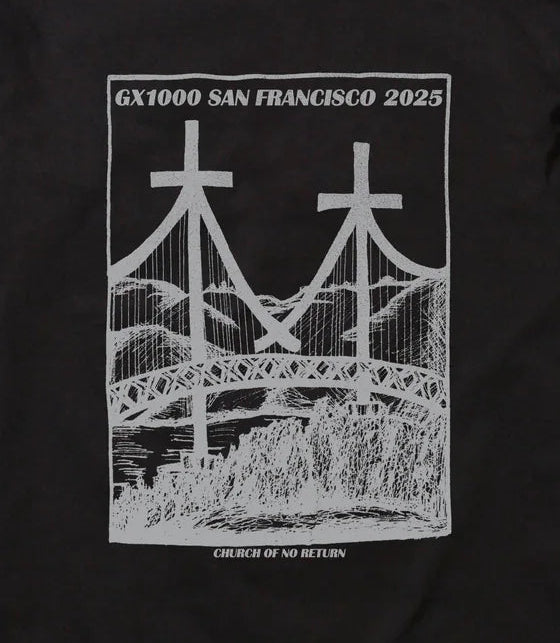GX1000 - Church Of No Return Tee Black