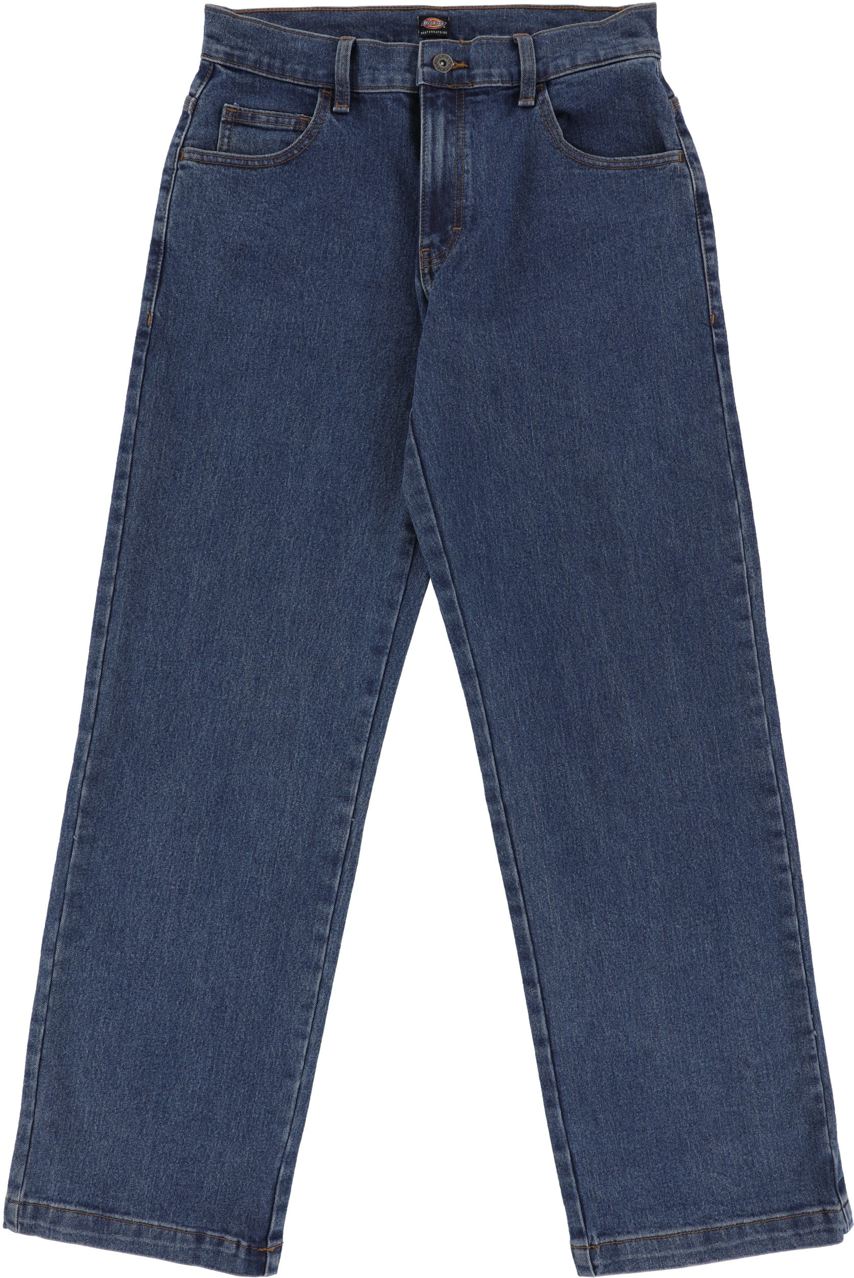 DICKIES - Skateboarding Wingville Loose Fit Jeans Washed Denim