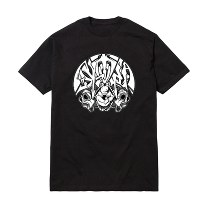GX1000 - Dystopia Gas Mask Tee Black