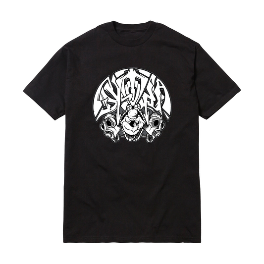 GX1000 - Dystopia Gas Mask Tee Black