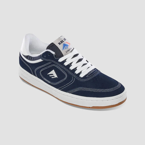 EMERICA - KSL 3 Navy/Tan – Deli Skate Supply