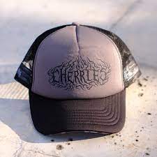 CHERRIES - Flame Logo Hat Black