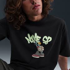 NIKE SB - M90 OC SKATE Spray Turtle Tee Black