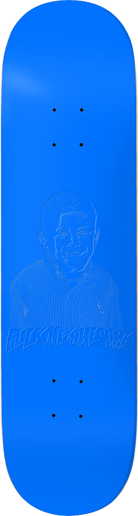 FUCKING AWESOME - Louie Lopez Embossed Photo Twin Tail - 8.38