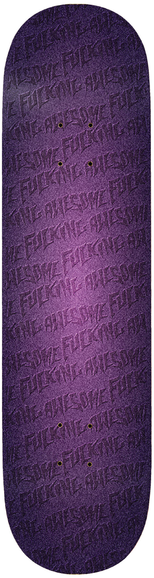 FUCKING AWESOME - Embossed Phantom Purple - 8.5