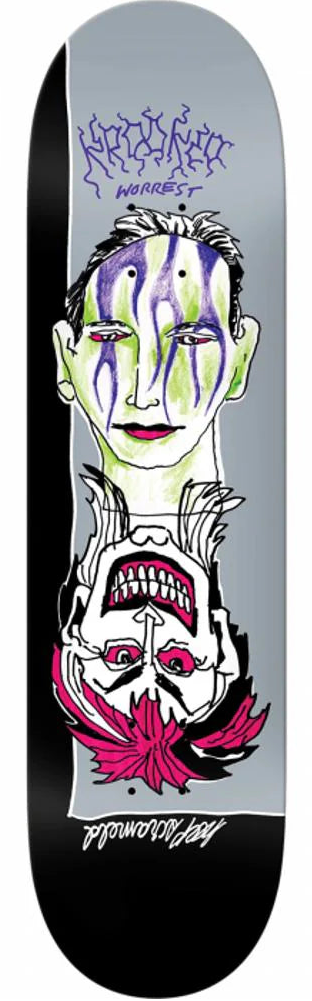 KROOKED - Worrest Satan's Service Twin Tail Slick - 8.3