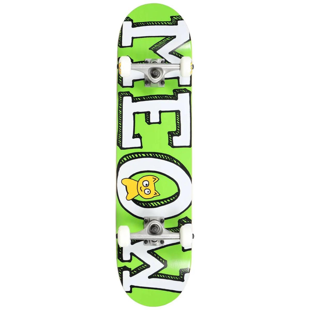 MEOW - Logo Green Complete - 7.75