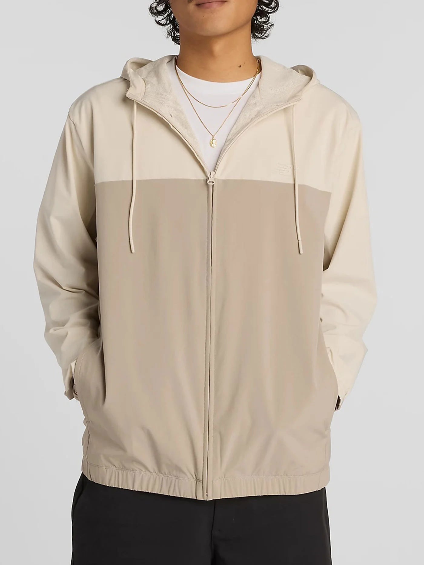 NEW BALANCE NUMERIC - Woven Jacket Arid Stone