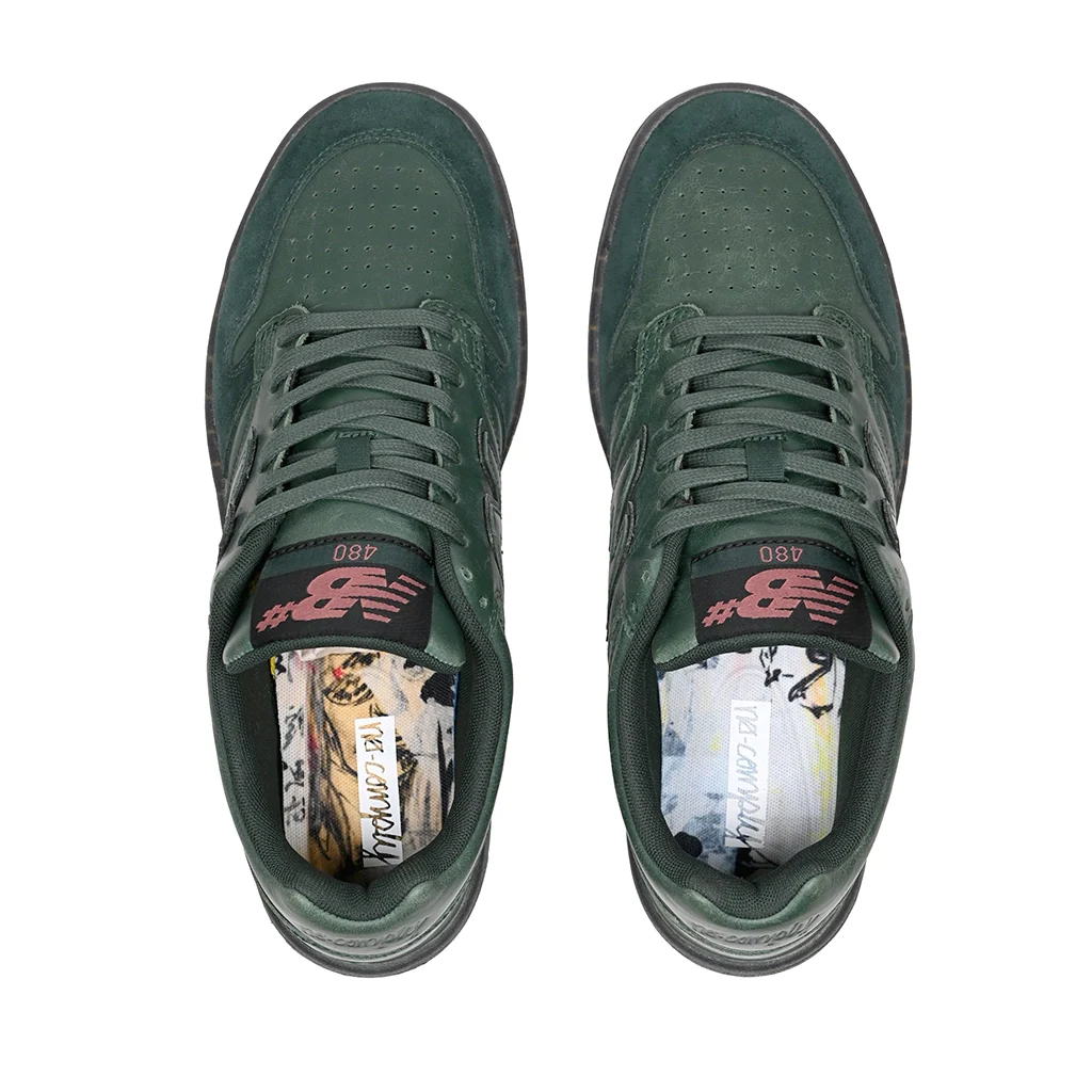 NEW BALANCE NUMERIC - 480 No-Comply Green/Green/Gold