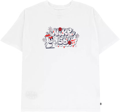 NIKE SB - Graffiti Tee White