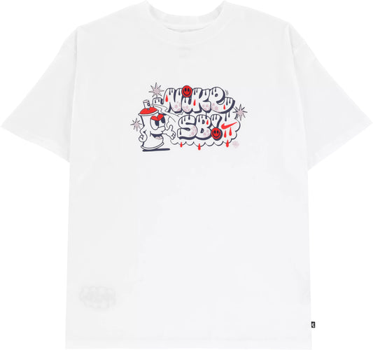 NIKE SB - Graffiti Tee White