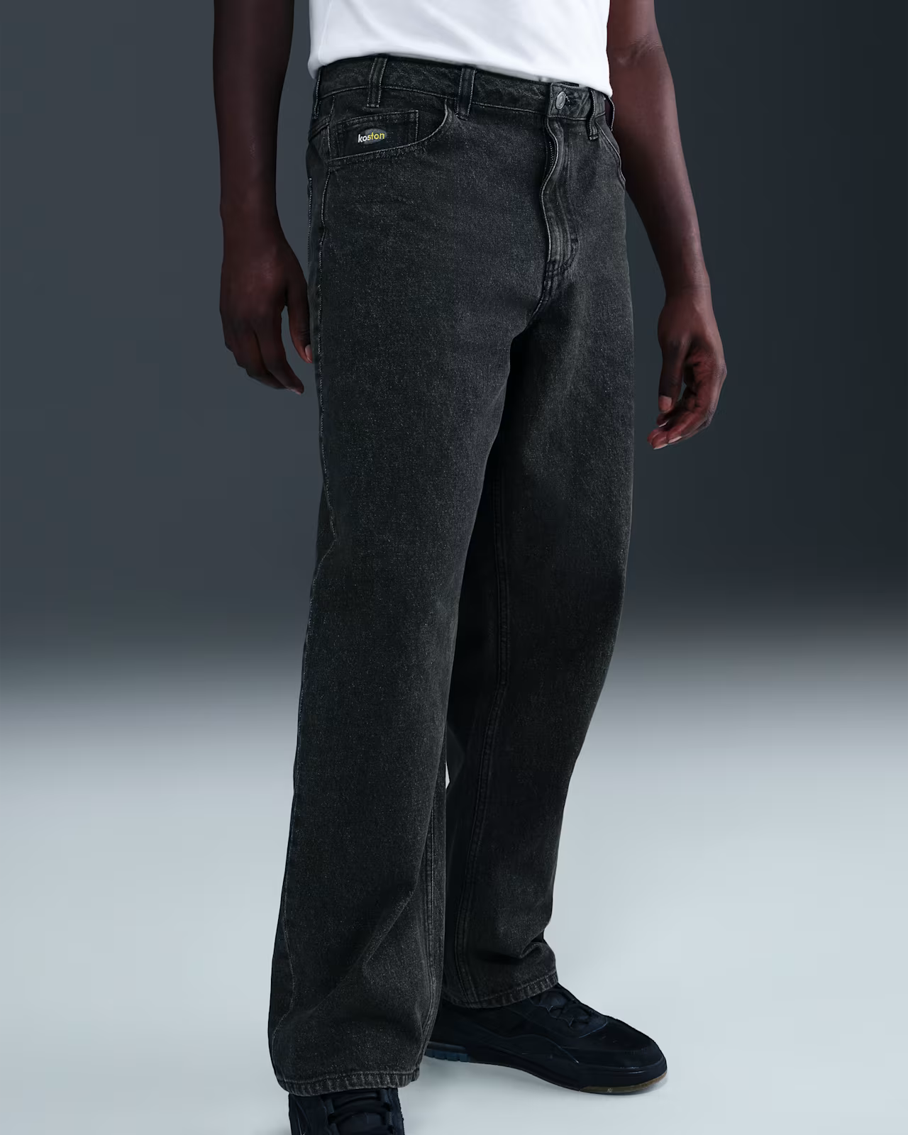 NIKE SB - Koston Loose Denim Skate Pants Black