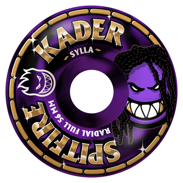 SPITFIRE - 56mm Kader Sylla F4 Radial Full Black 99a